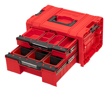 QBRICK Skrzynka PRO Drawer 2 Toolbox 2.0 RED Expert