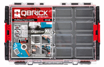 Qbrick System ONE Organizer XL 2.0 Multilayer Foam Inserts