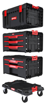 Zestaw Qbrick System PRO DRAWER SET 2 szuflady na platformie kołowej